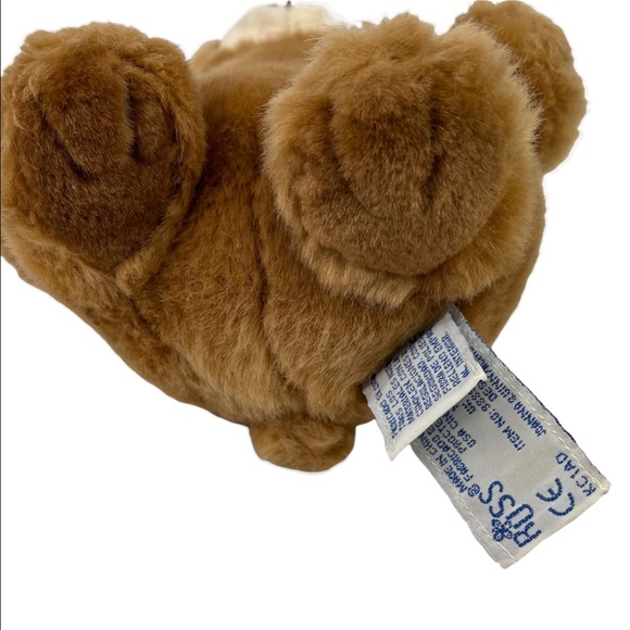 Vintage Russ Charmin Advertising Plush Bear Enjoy The Go Toilet Paper Commercial - Picture 5 of 13